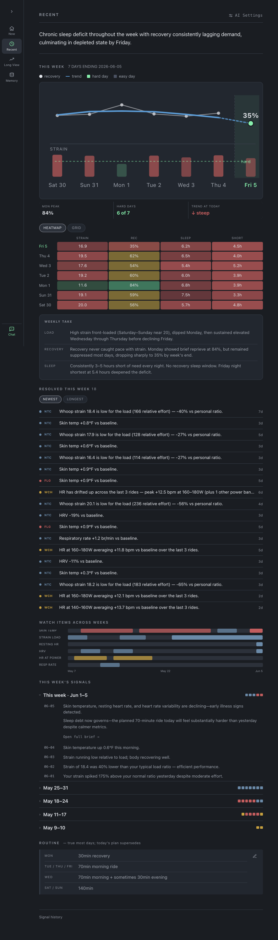 Recent — desktop